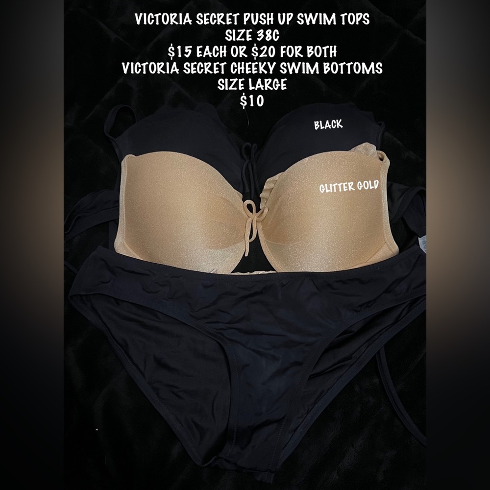 Victoria Secret Swim Suit Tops & Bottom